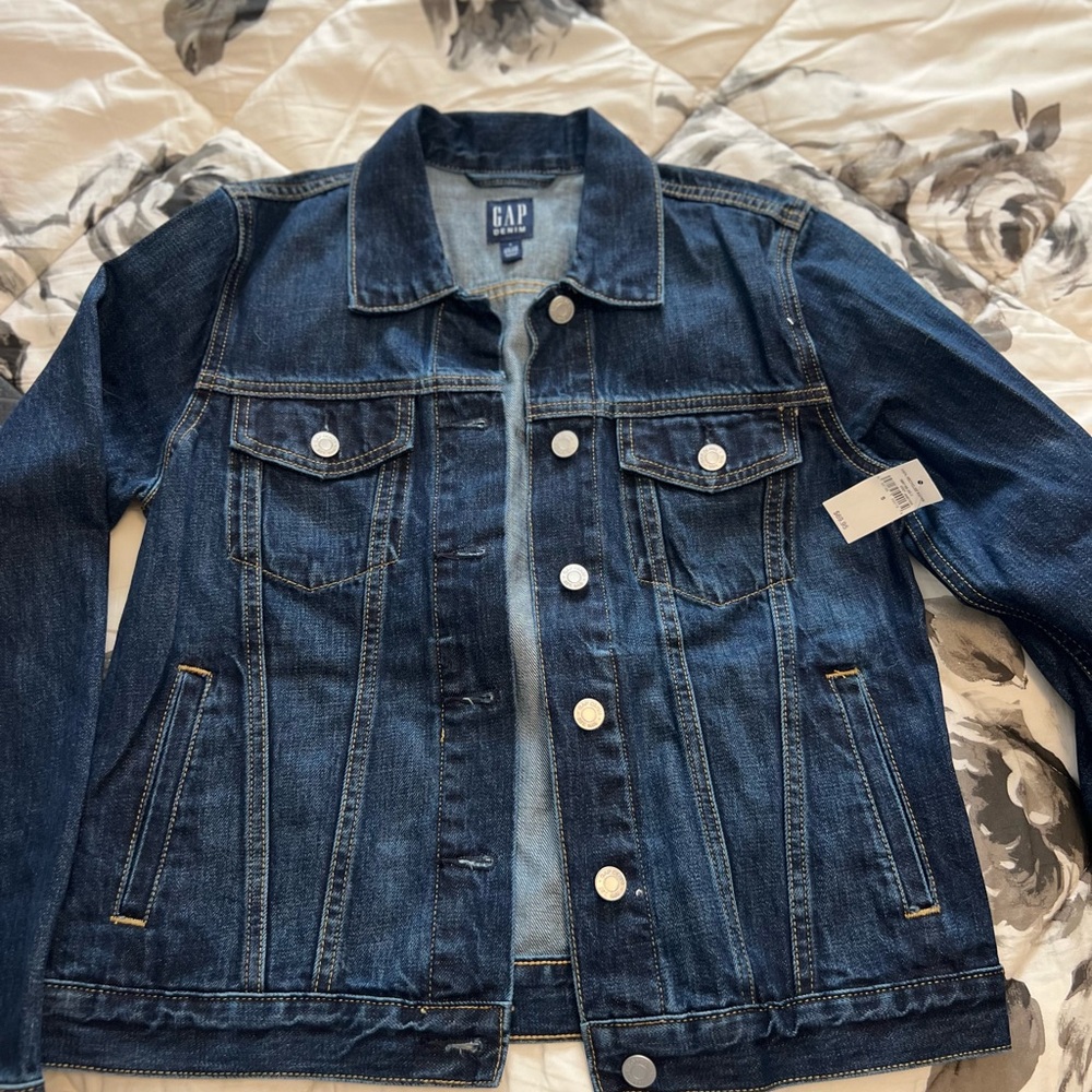 NWT GAP Classic Blue Denim Jacket